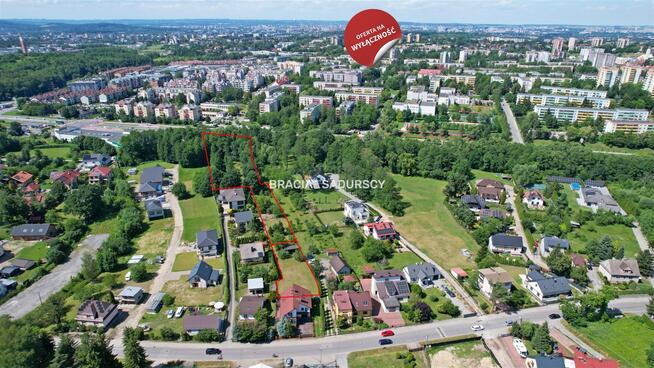 Działka budowlana Kraków Podgórze Duchackie, Kurdwanów, Cechowa
