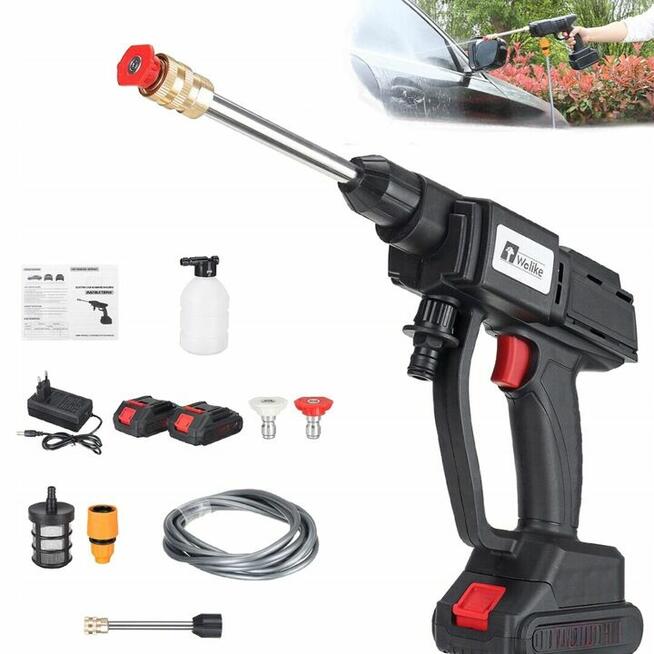 MYJKA Akumulatorowa.Ciśnieniowa.2xAkumulator 21V.Podlewani