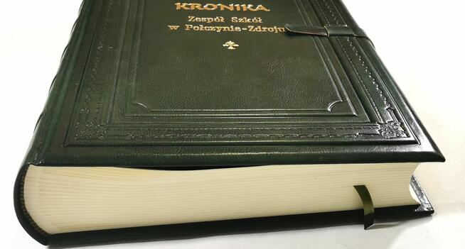 Księga pamiątkowa w skórzanej oprawie, kronika na zamówienie