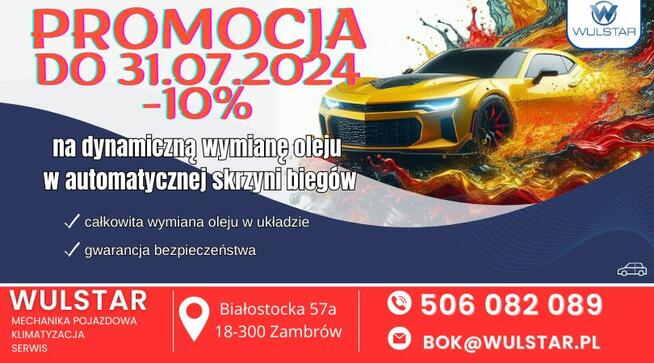 Dynamiczna wymiana oleju w automatycznych skrzyniach biegów