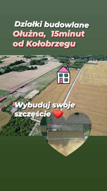 Działka budowalana Ołużna Kołobrzeg