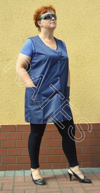 Fartuchy stylonowe zakładane przez głowę. Rates Producent