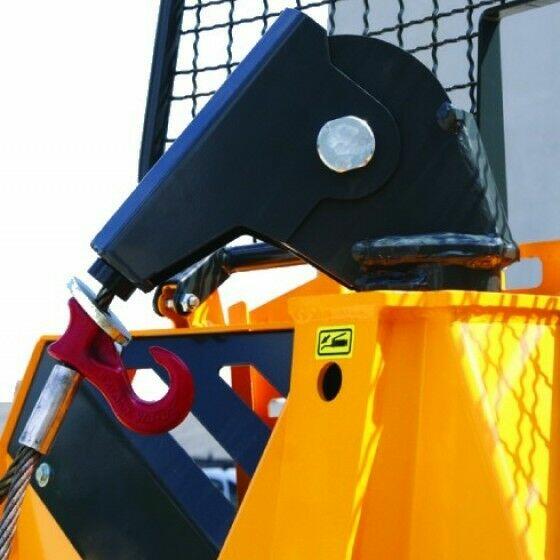 Wyciągarka leśna Uniforest 35M inna niż Krpan Tajfun