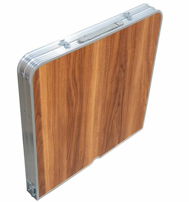 STOLIK TURYSTYCZNY SKŁADANY + 4 KRZESŁA zestaw mebli