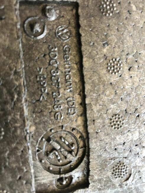 Absorbent zderzaka przedniego VW Phaeton