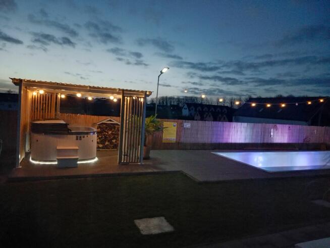 Morskie domki Mielno jacuzzi basenem Mielno