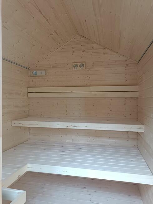 Domek Wakacyjny Drewniany Altan Sauna Drewutnia Room4Gardenn