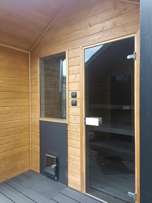 Domek Wakacyjny Drewniany Altan Sauna Drewutnia Room4Gardenn
