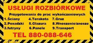 Usługi Rozbiórkowe Ściany Posadzki