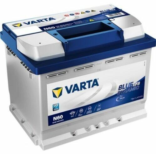 Akumulator VARTA Blue EFB START&STOP N60 60Ah 532x565x156