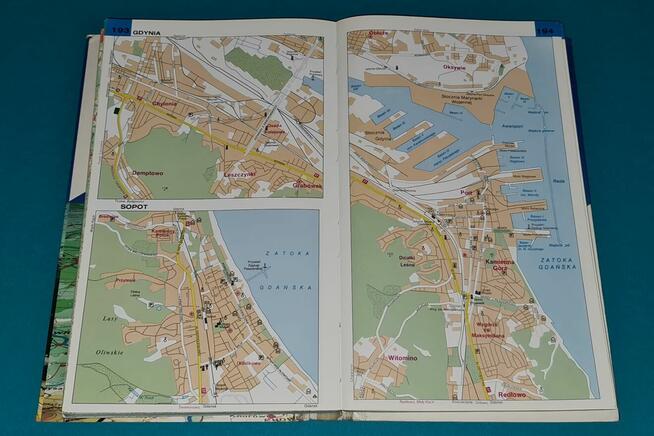 Polska Atlas Samochodowy Wyd 1998r Starocia