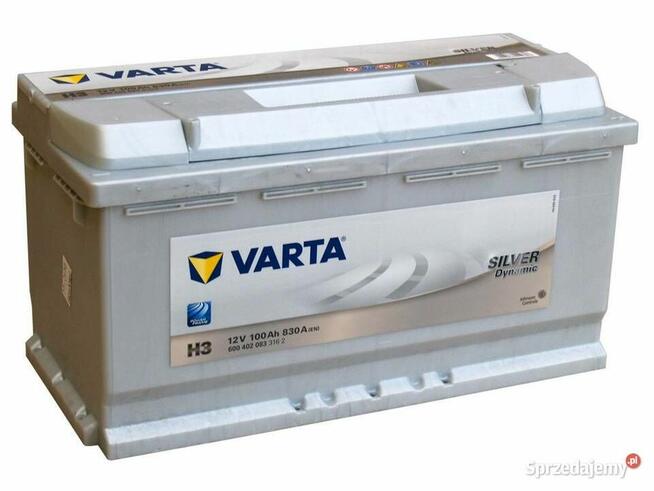 Akumulator VARTA Silver Dynamic H3 100Ah 830A 532x565x156