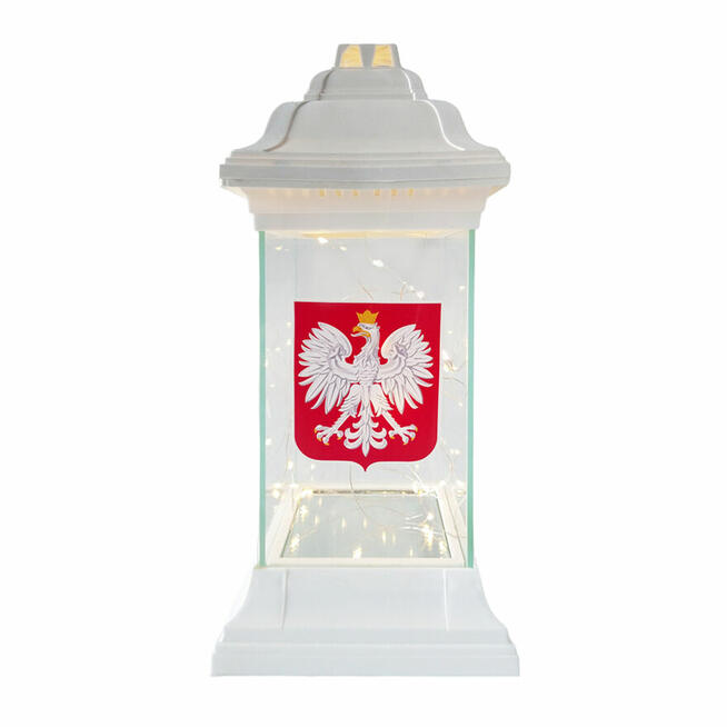 Znicz Patriotyczny Znicze Patriotyczne Faga Godło Polski