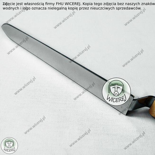 Nóż do Odsklepiania Prosty Nierdzewny 25cm stal hartowana od