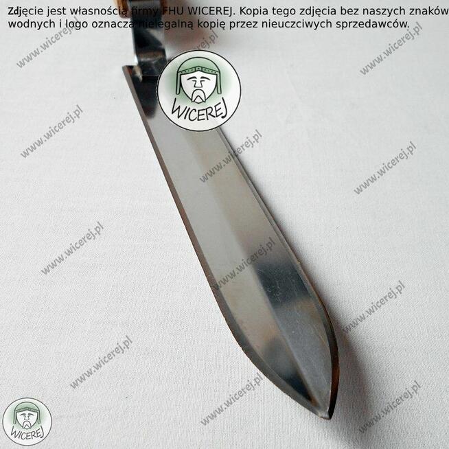 Nóż do Odsklepiania Nierdzewny z Profilowanym Ostrzem 20cm h
