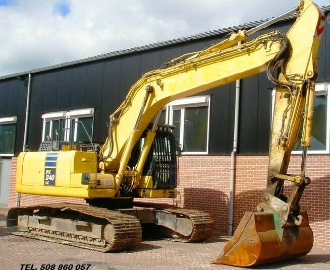 koparka gasienicowa KOMATSU PC240 LC-10