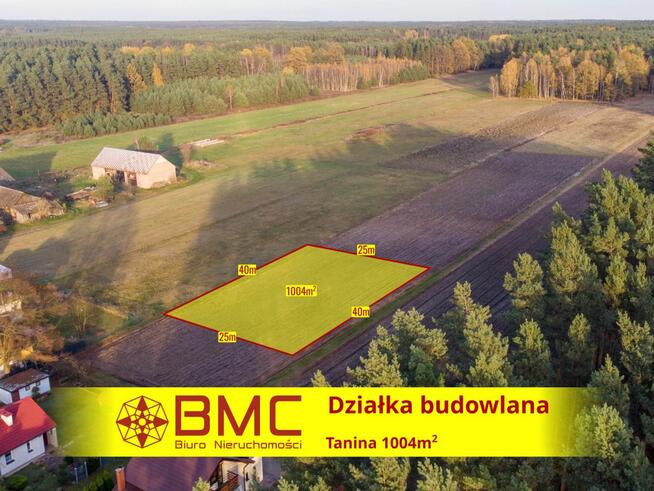 Działka budowlana Tanina gm. Herby,