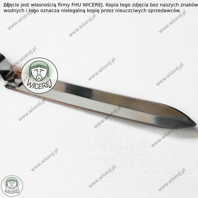 Nóż do Odsklepiania Nierdzewny z Profilowanym Ostrzem 20cm h