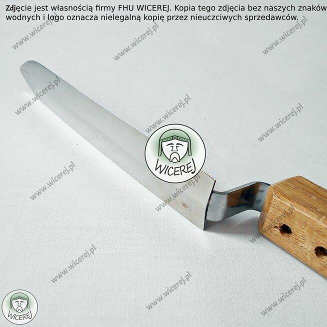 Nóż do Odsklepiania Nierdzewny z Profilowanym Ostrzem 20cm h