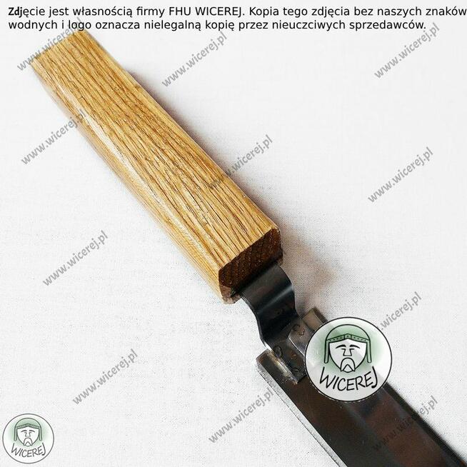 Nóż do Odsklepiania Nierdzewny z Profilowanym Ostrzem 20cm h