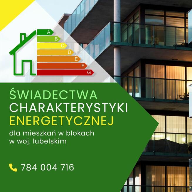 Świadectwa Charakterystyki Energetycznej