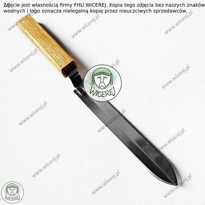 Nóż do Odsklepiania Nierdzewny z Profilowanym Ostrzem 20cm h