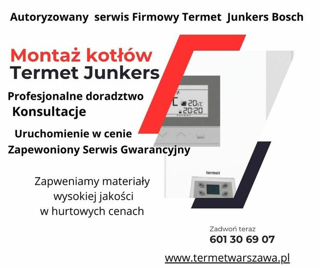 Autoryzowany Serwis Termet Junkers Kotłów Warszawa