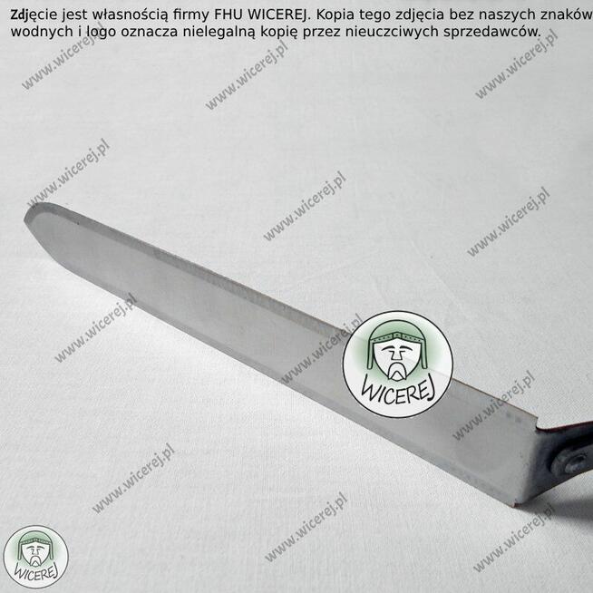 Nierdzewny Nóż do Odsklepiania z Trapezowym Ostrzem 20,5cm H