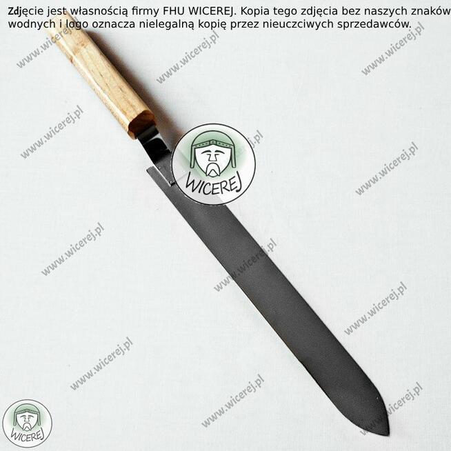 Nóż do Odsklepiania Prosty Nierdzewny 25cm stal hartowana od