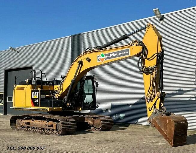 Koparka gasienicowa Caterpillar 324 E tez leasing maszyny