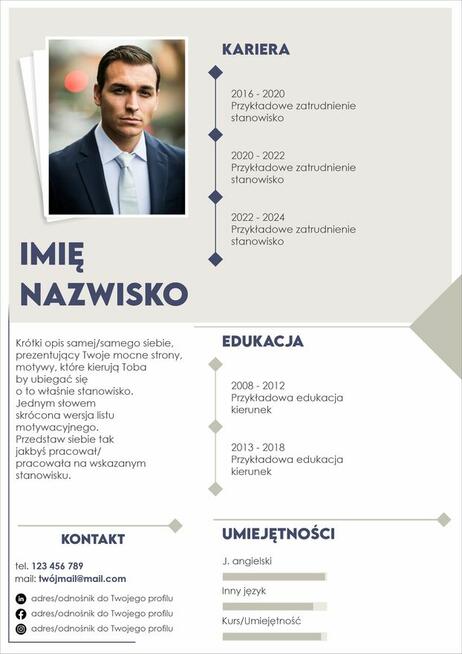 CV + list motywacyjny Gratis