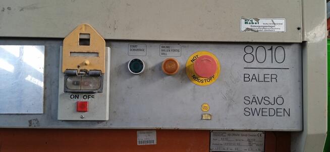 Belownica prasa do makulatury foli Orwak 8010