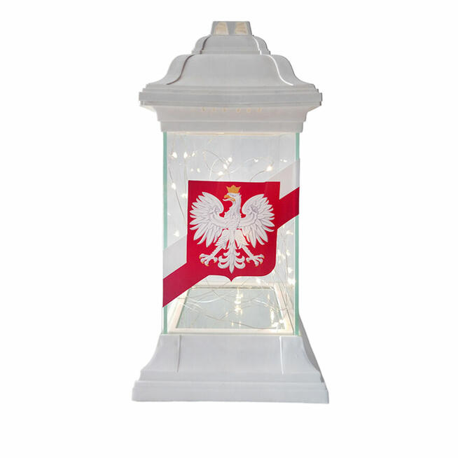 Znicz Patriotyczny Znicze Patriotyczne Faga Godło Polski
