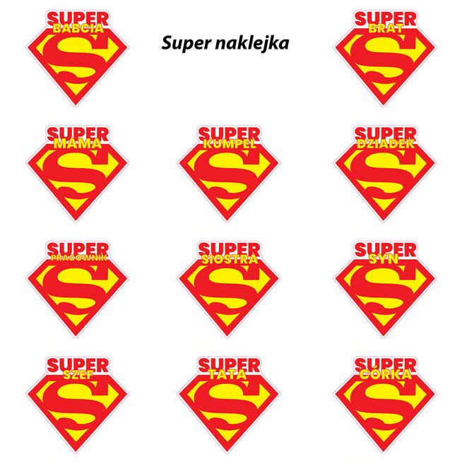 Naklejki na samochod, rower, laptop, meble, szybę.