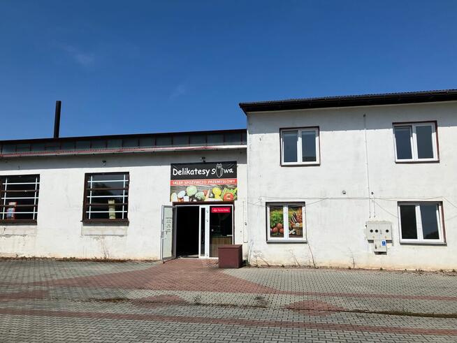 Duży budynek produkcyjno biurowy nieruchomość magazyn Nisko
