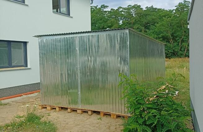 Blaszak, garaż ocynkowany, garaże blaszane