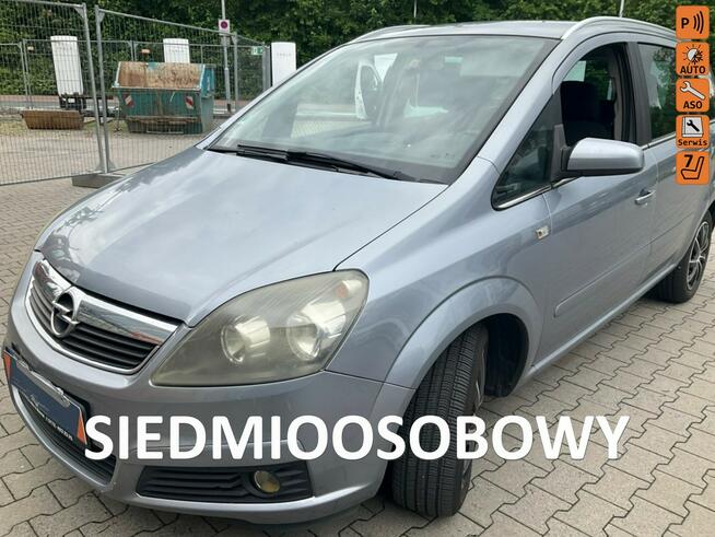 Opel Zafira 1,6 Benzyna/7 miejsc/Alufelgi/10 airbag/Opony wielosezonowe