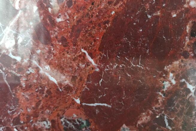 Płytki z marmuru Rosso Levanto 60x60x2 cm