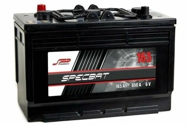 Akumulator 6V 165Ah 850A Specbat Agro EN lewy plus