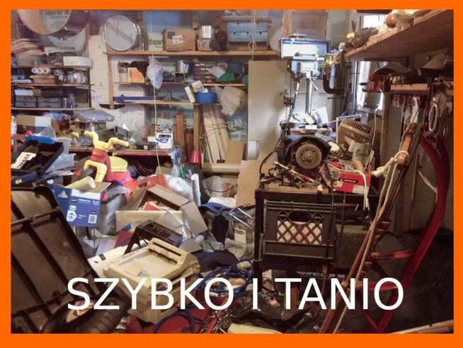 Opróżnianie mieszkań, strychów, piwnic, garaży - Szybko i ta