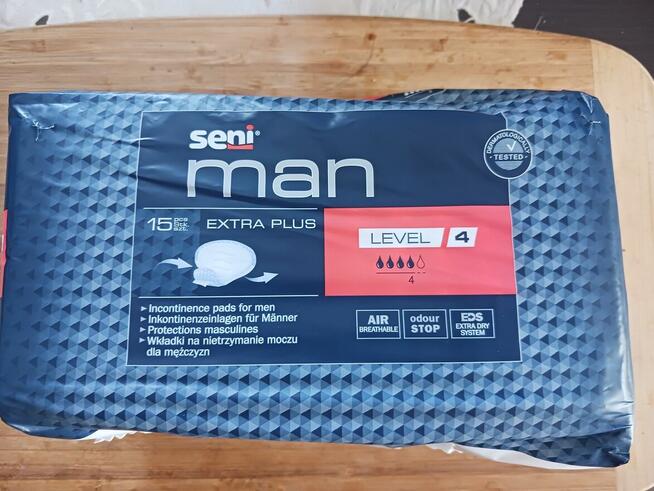 Wkładki urologiczne dla mężczyzn 15 sztuk