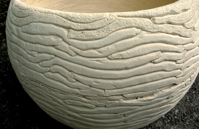 Ceramiczna donica ogrodowa 40x40 cm. mrozoodporna