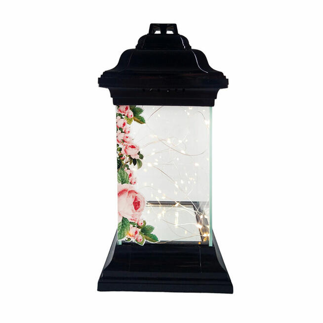 Znicz z dedykacją Znicze białe i czarne dla Mamy Taty Babci