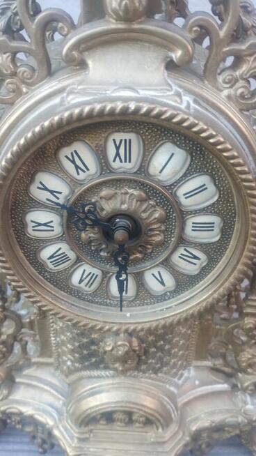 Przepiękny zestaw kominkowy wykonany z mosiądzu