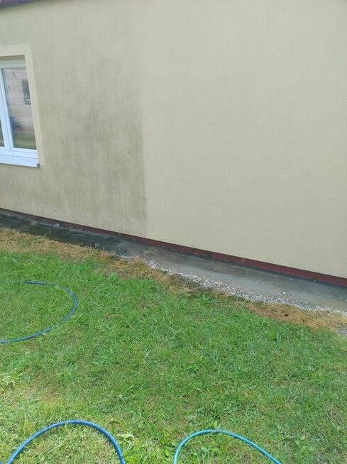 Mycie odgrzybianie dachów elewacji kostki