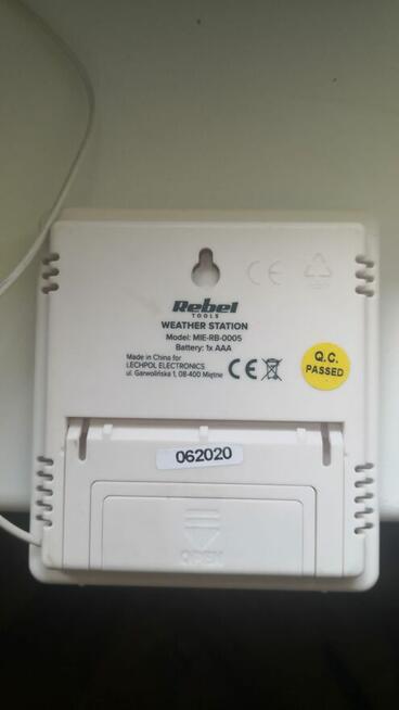 stacja pogodowa bezprzewodowa REBEL RB-0005