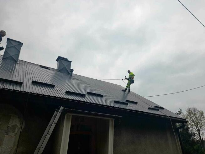 MALOWANIE DACHÓW, CZYSZCZENIE ELEWACJI I DACHÓW