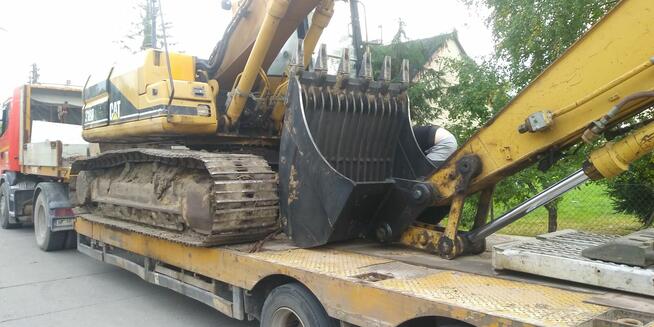 Transport kruszywa, maszyn budowlanych