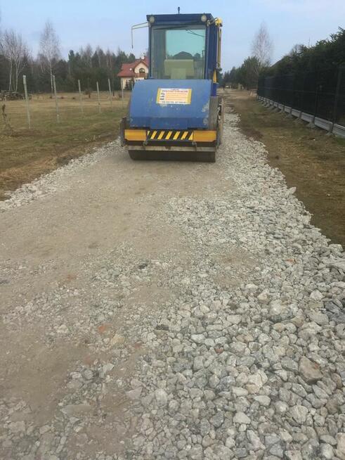 Koparko-ładowarka, koparka, transport