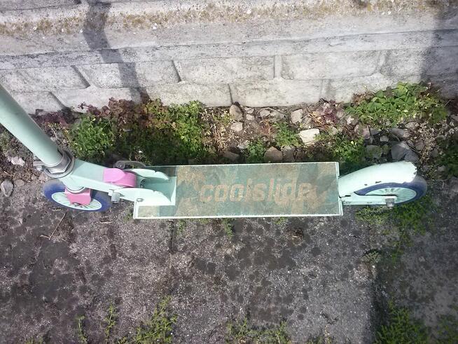 Hulajnoga stalowa, 20 zł.